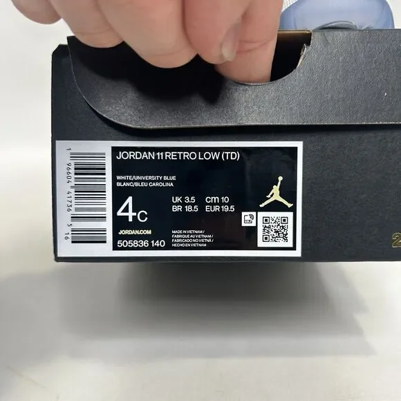 Nike Air Jordan 11 Retro Low TD “Cement Grey” 2024 - Picture 5 of 5